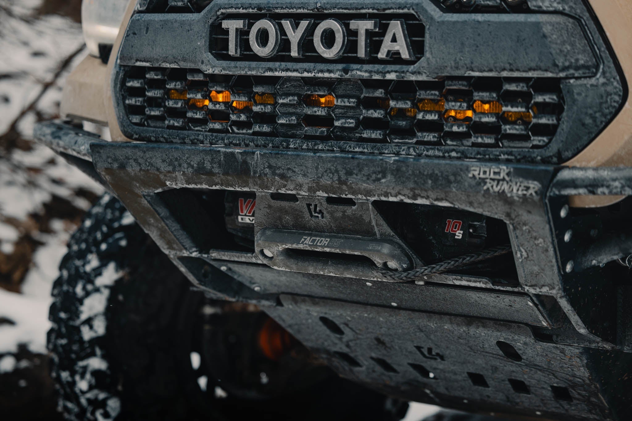 C4 Fabrication Tacoma Rock Runner Front Bumper / 3rd Gen / 2016+