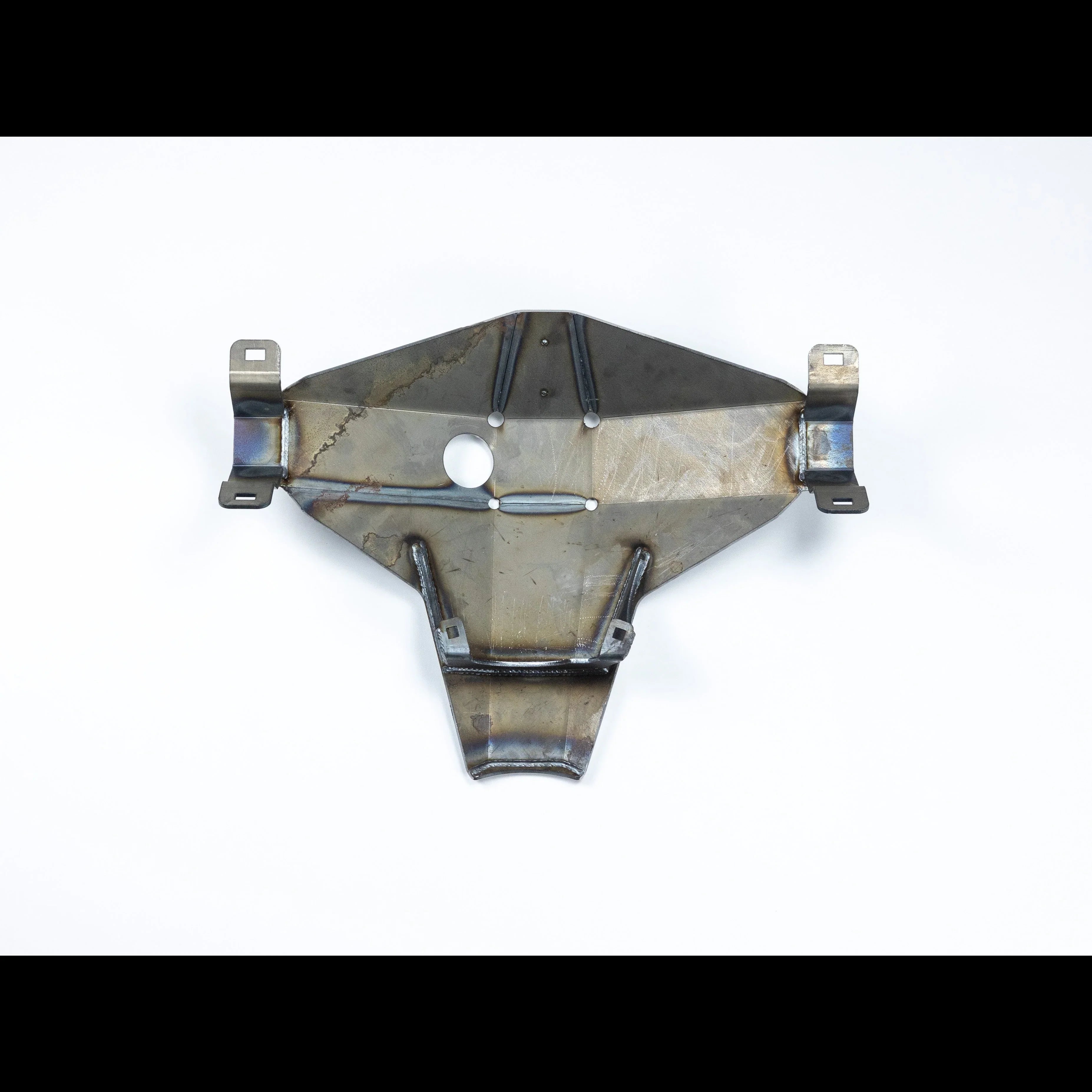 Steel differential skid plate for Toyota 4Runner and Tacoma, overland vehicle accessory