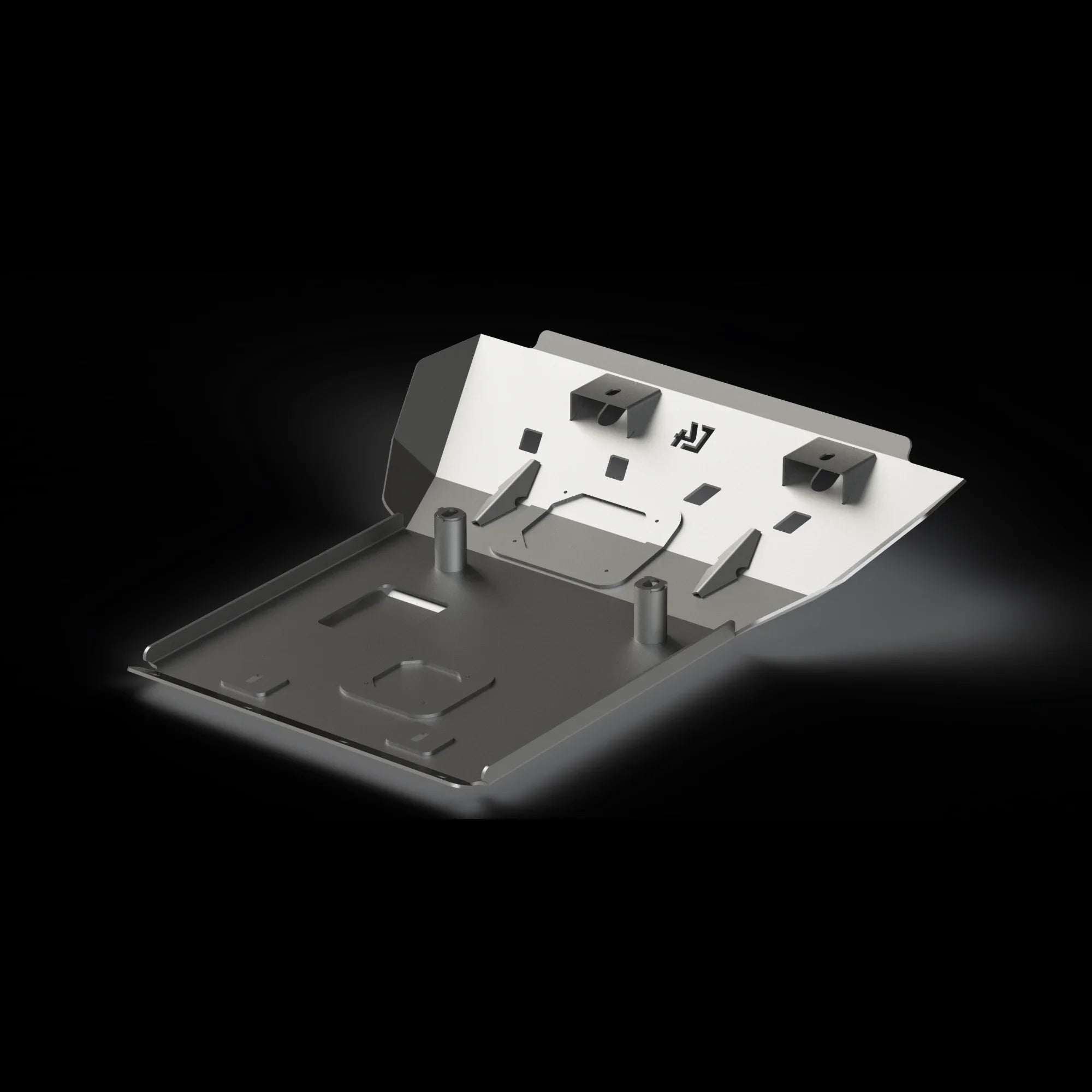 Heavy duty steel skid plate for Toyota 4Runner, off-road undercarriage protection