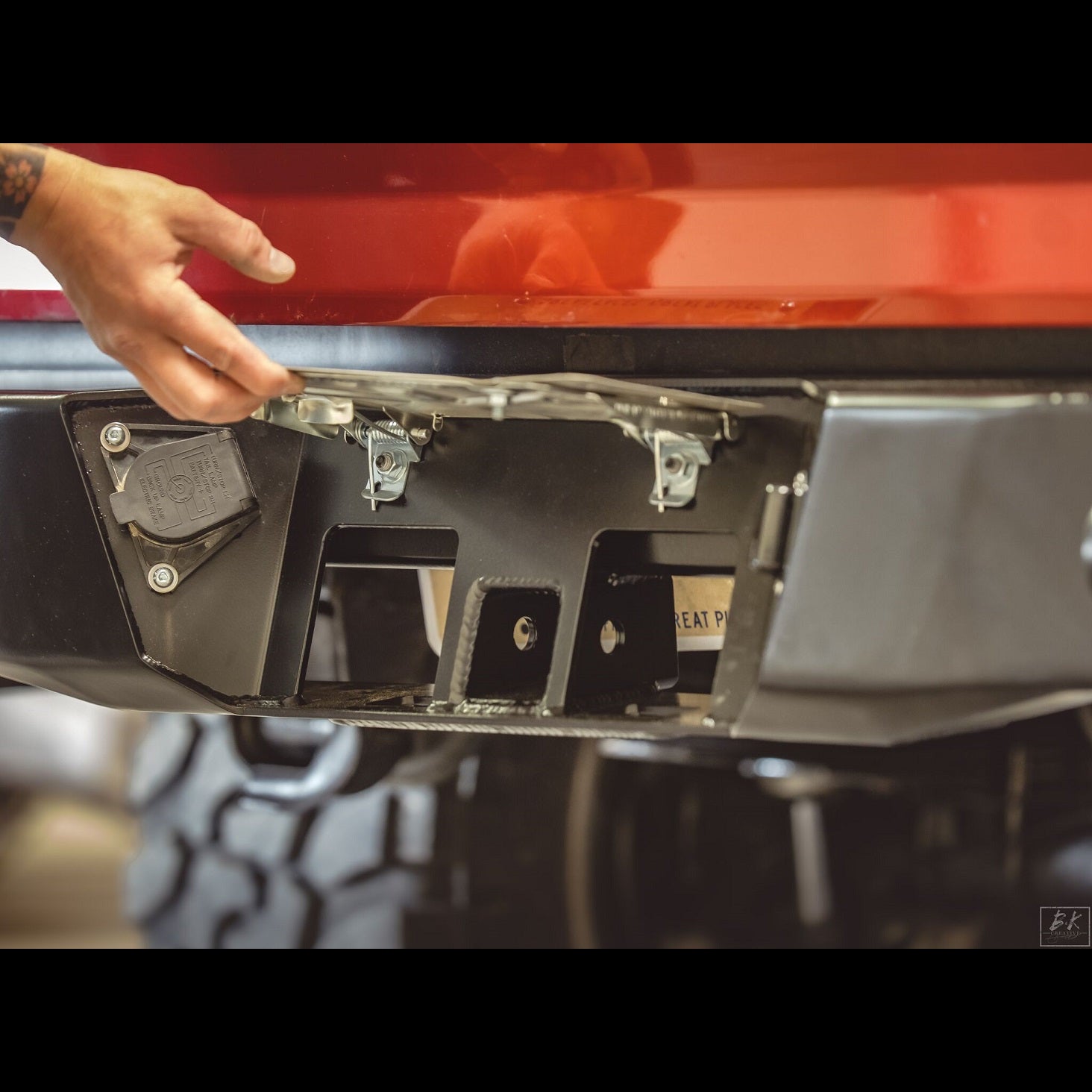 C4 Fabrication Tacoma Overland Rear Bumper / 2nd Gen / 2005-2015