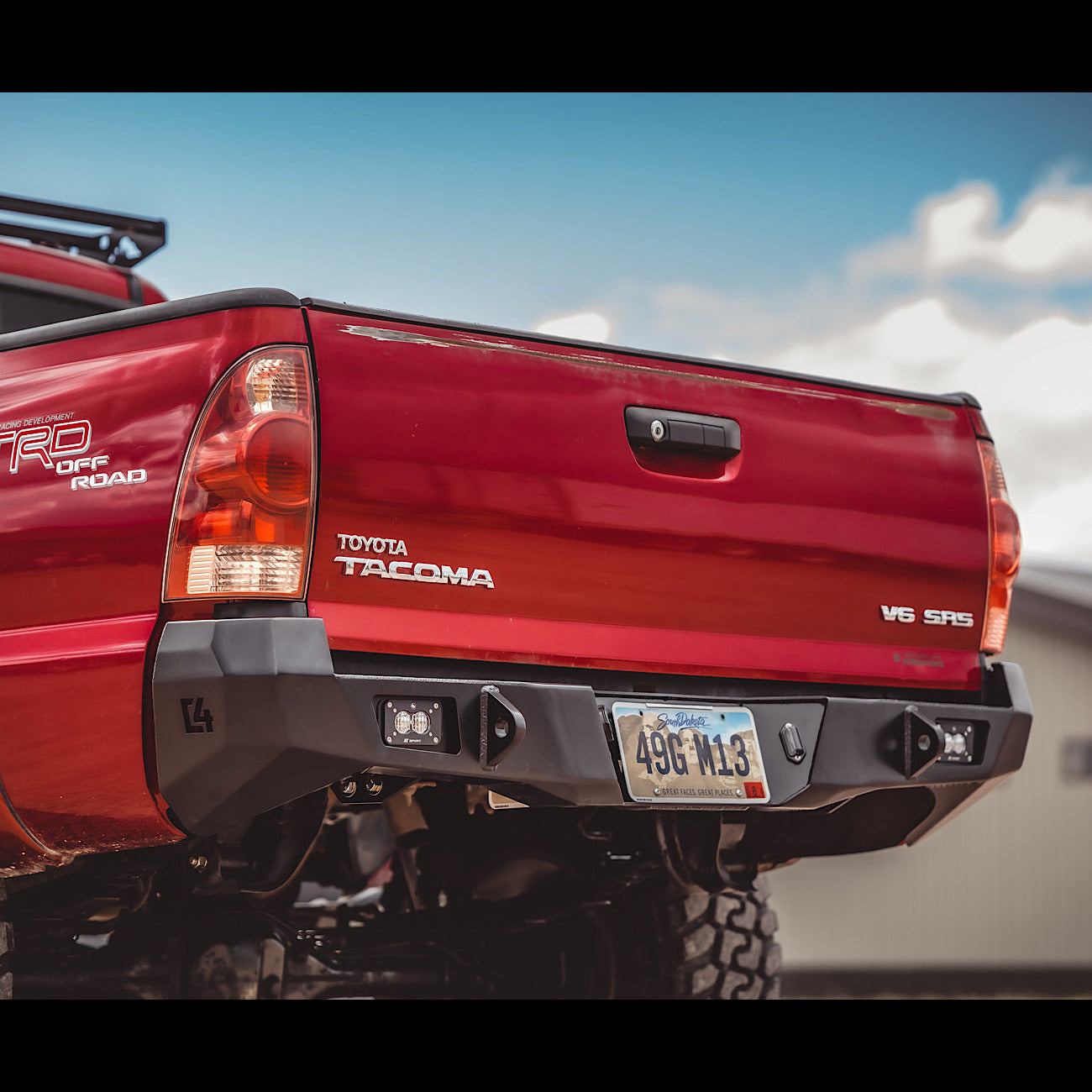 C4 Fabrication Tacoma Overland Rear Bumper / 2nd Gen / 2005-2015