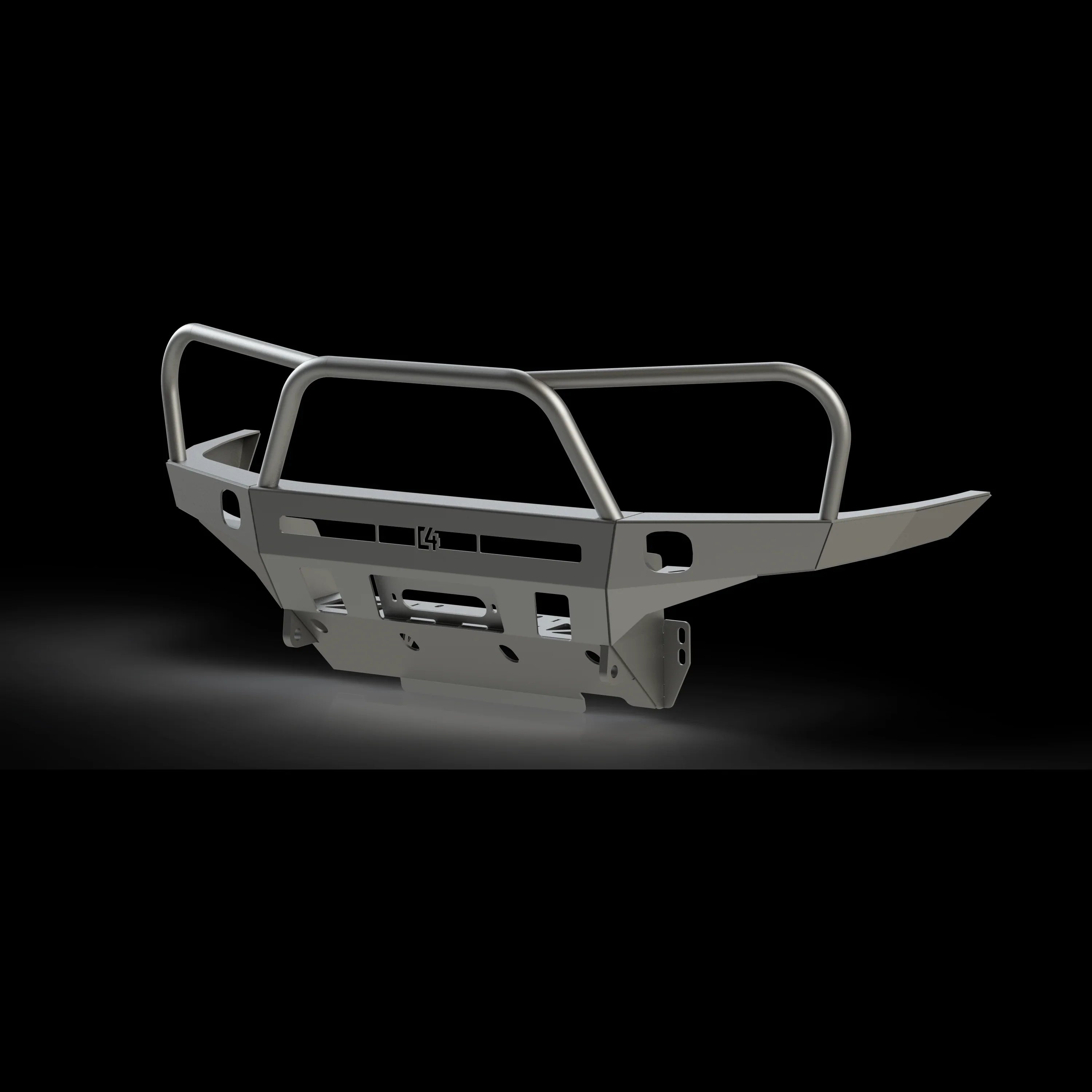 Steel front bumper for Toyota Tacoma 2005-2015, off-road overland accessories