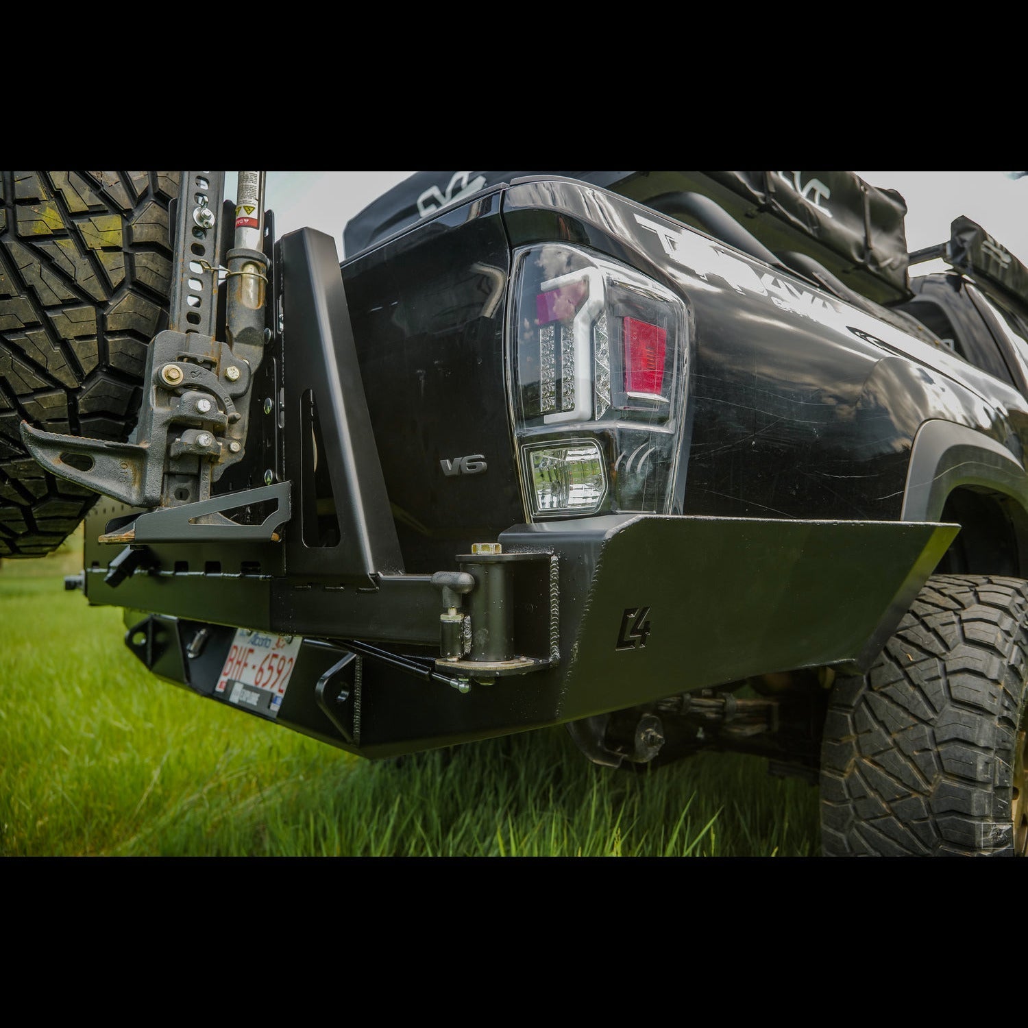 C4 Fabrication Tacoma Overland Series High Clearance Rear Bumper / 3rd Gen / 2016+