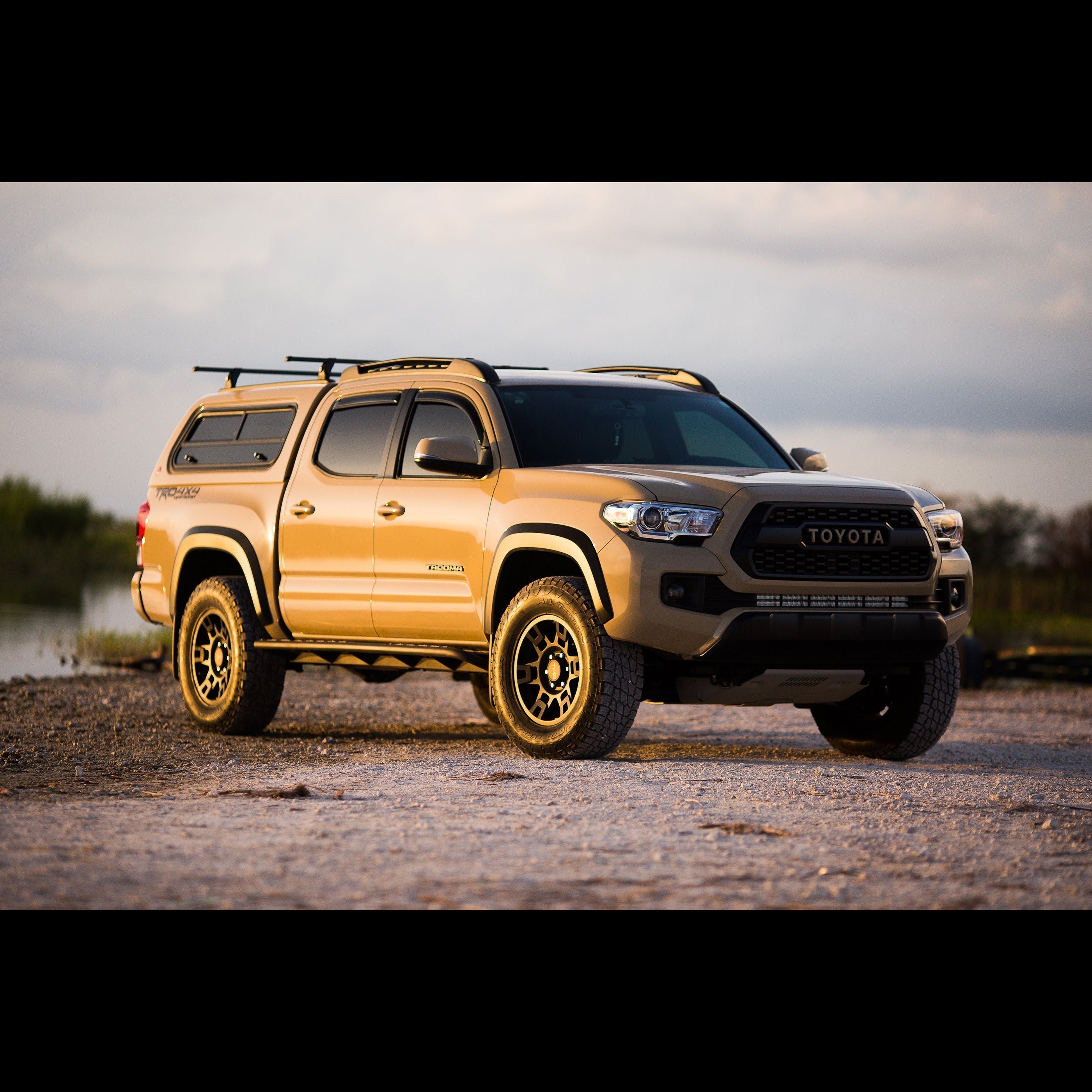 C4 Fabrication Tacoma Rock Sliders / 3rd Gen / 2016+