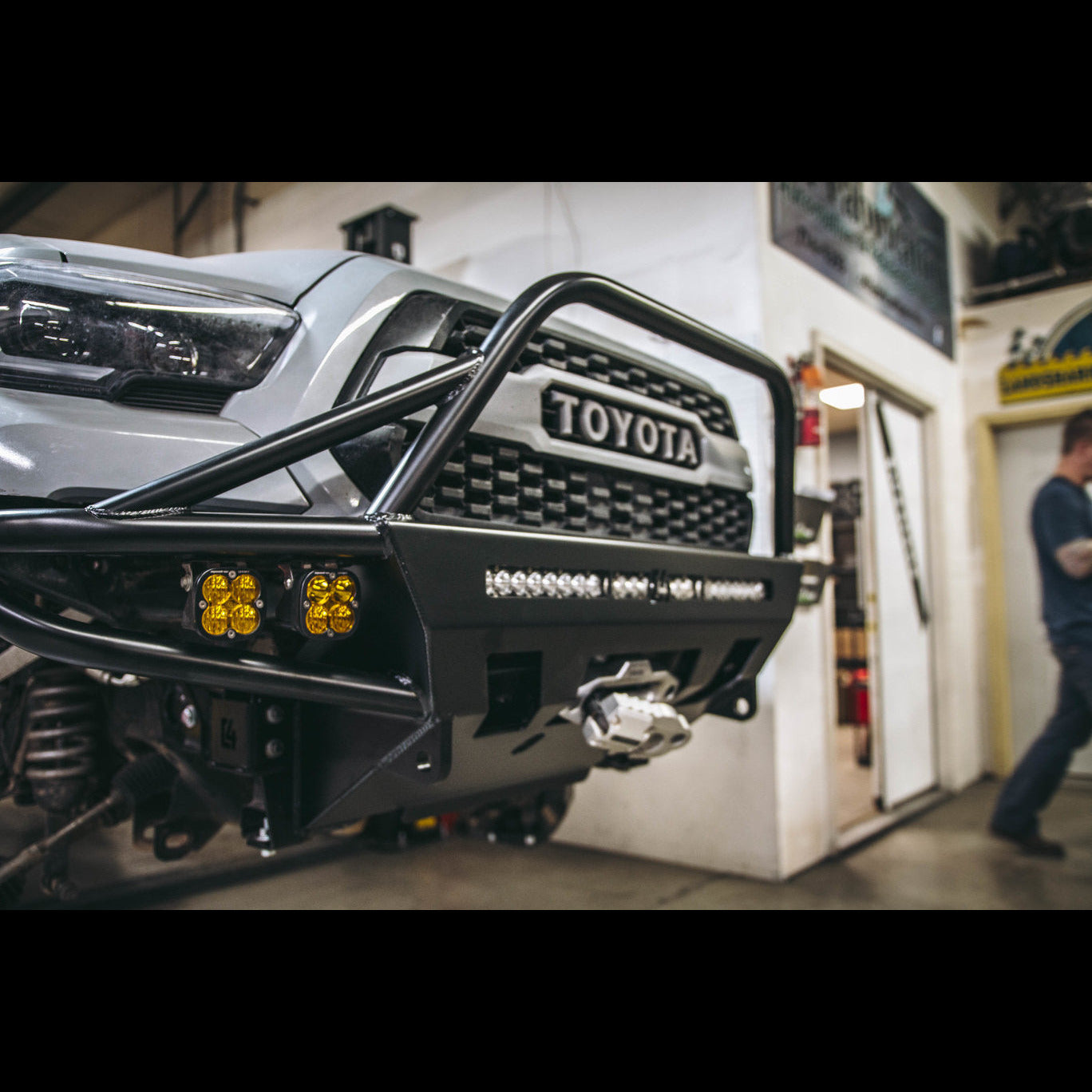 C4 Fabrication Tacoma Hybrid Front Bumper / 3rd Gen / 2016+