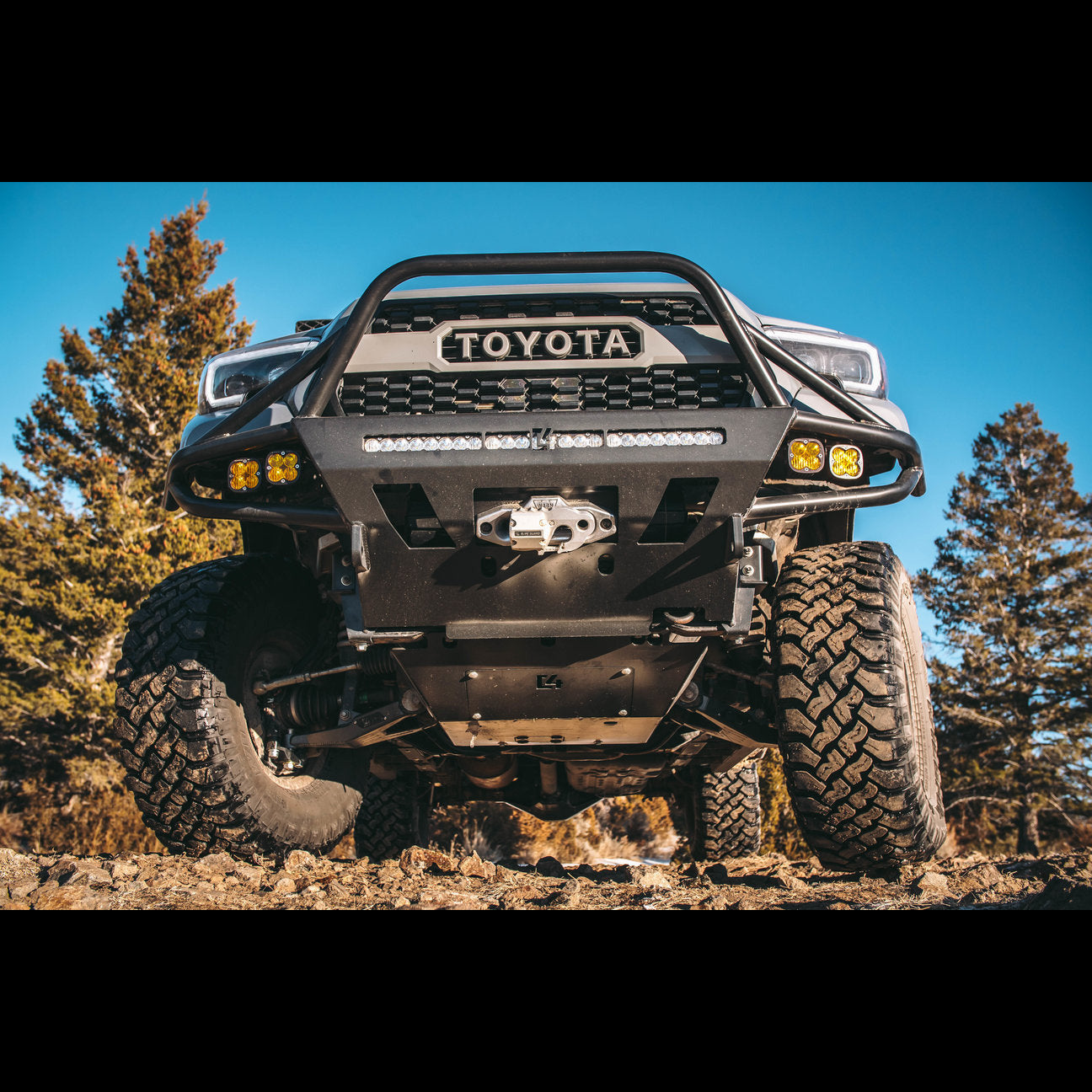 C4 Fabrication Tacoma Hybrid Front Bumper / 3rd Gen / 2016+