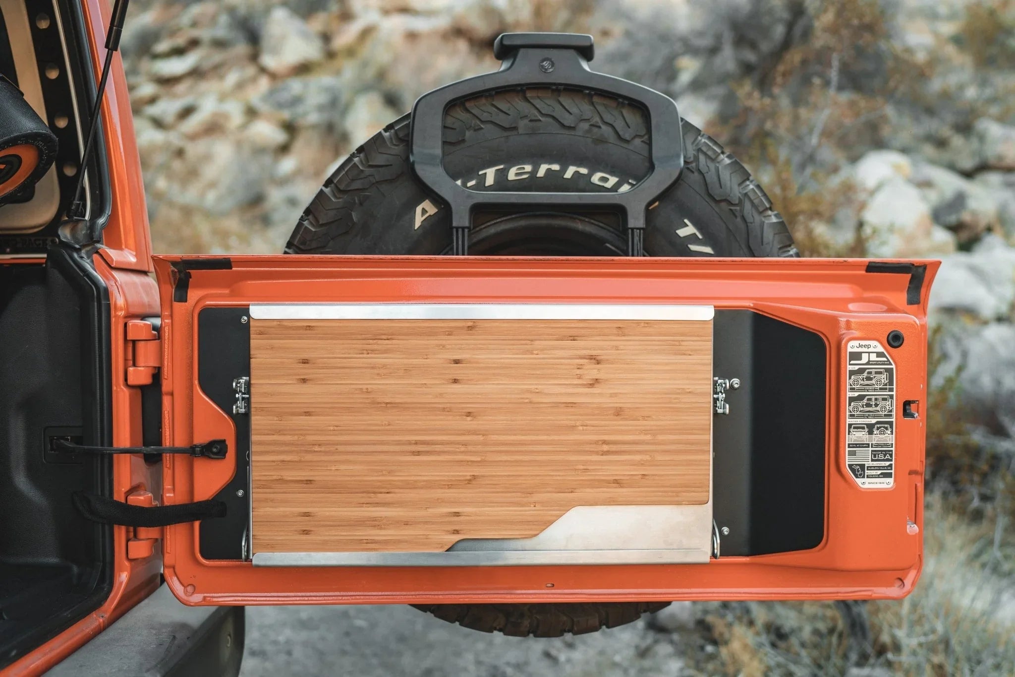 Enhance Your Jeep with Goose Gear Tailgate Table