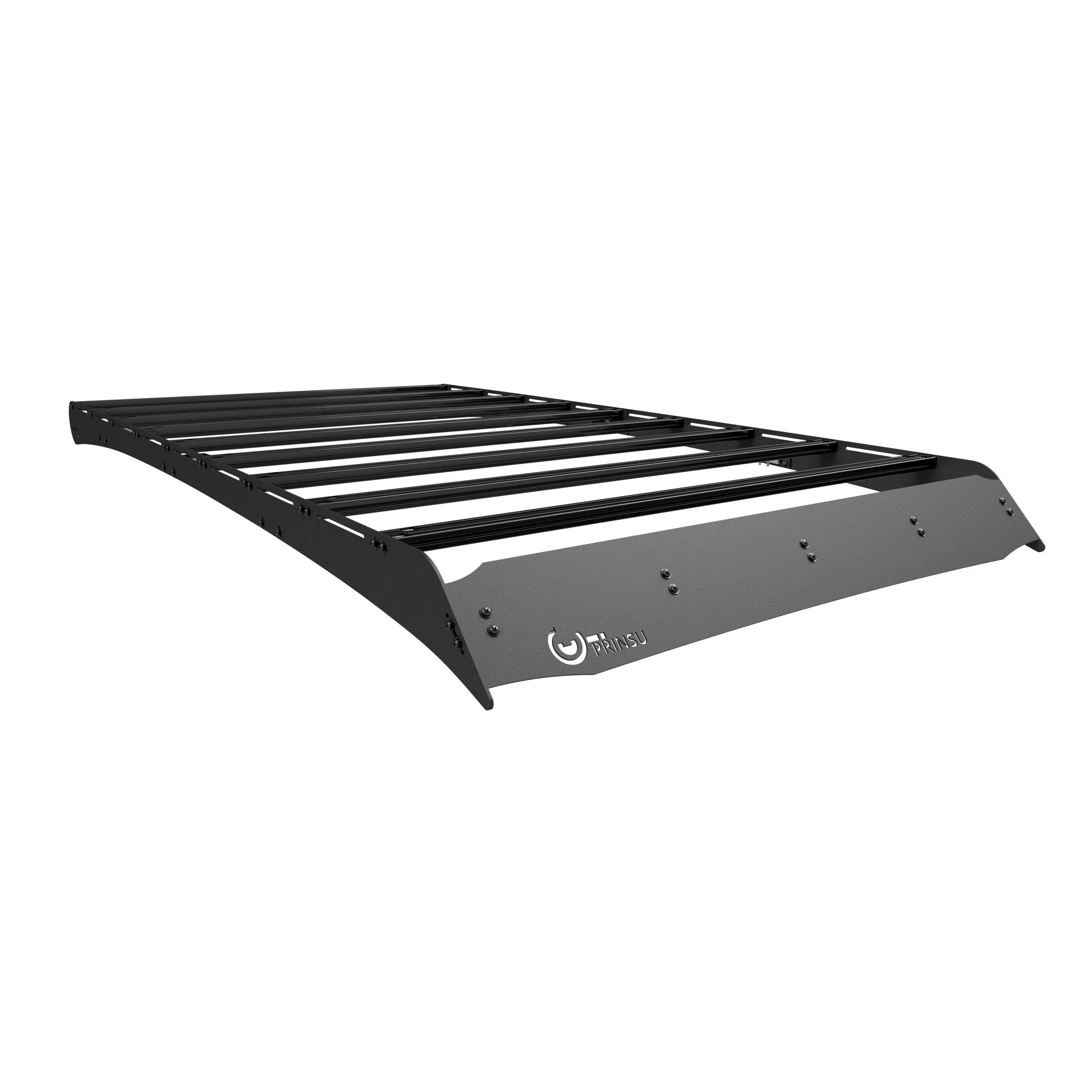 Black roof rack for overlanding vehicles, ideal for Toyota Tacoma and 4Runner accessories