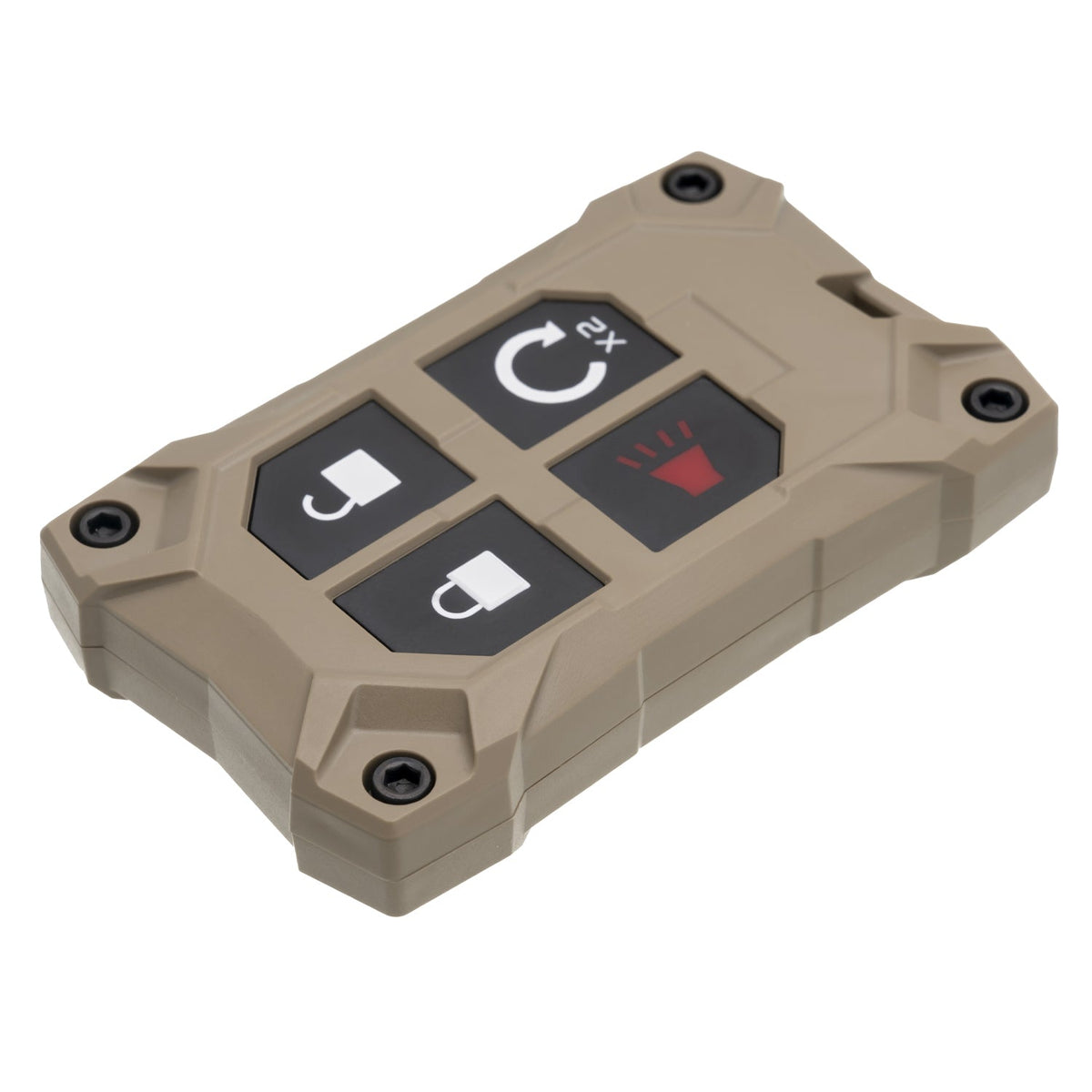 AJT Design Injection Fob IF030 tan key fob case for 2023+ Chevy Colorado and GMC Canyon