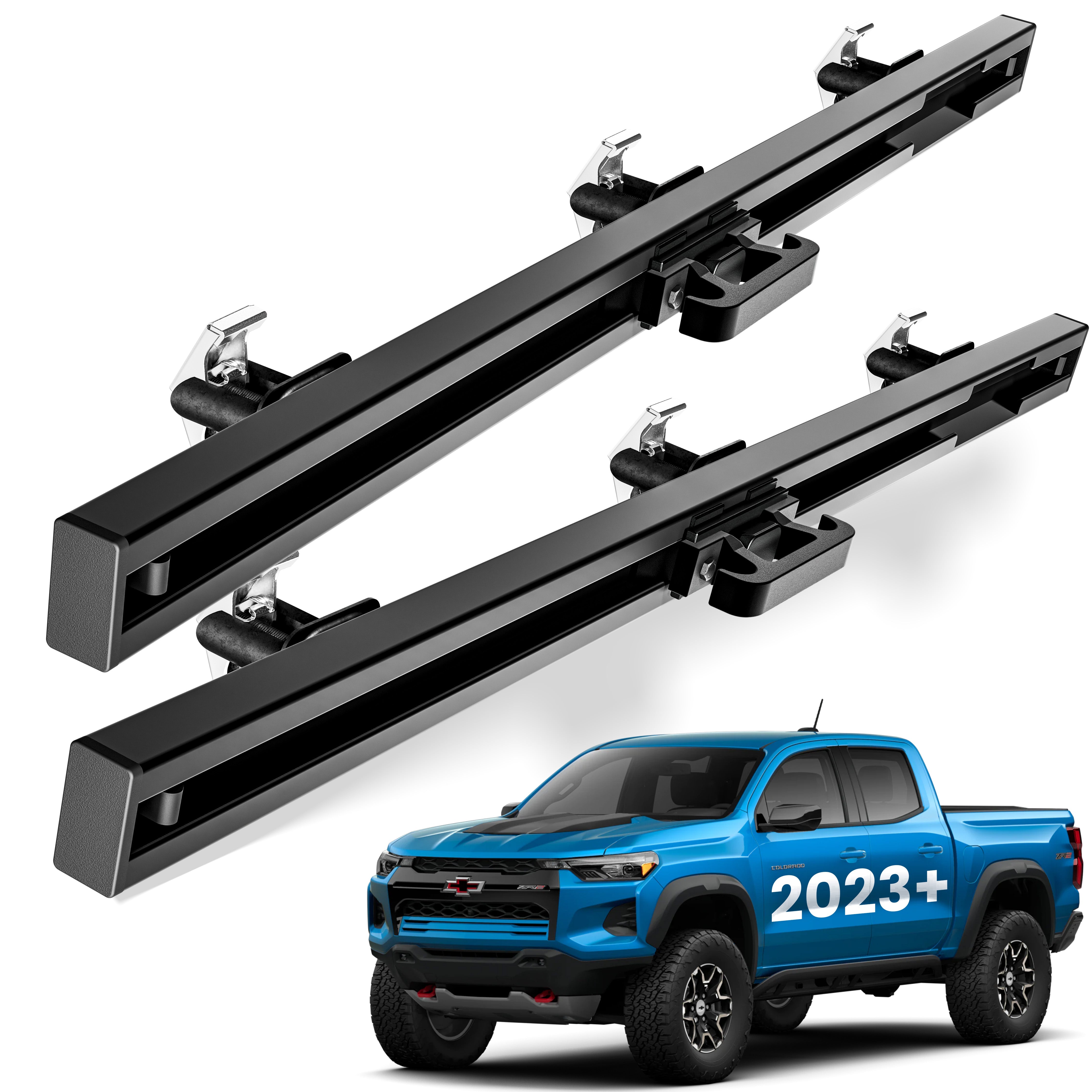 Integral Truck  Rails - Bedside Rail System - Chevrolet Colorado & GMC Canyon (2023+)