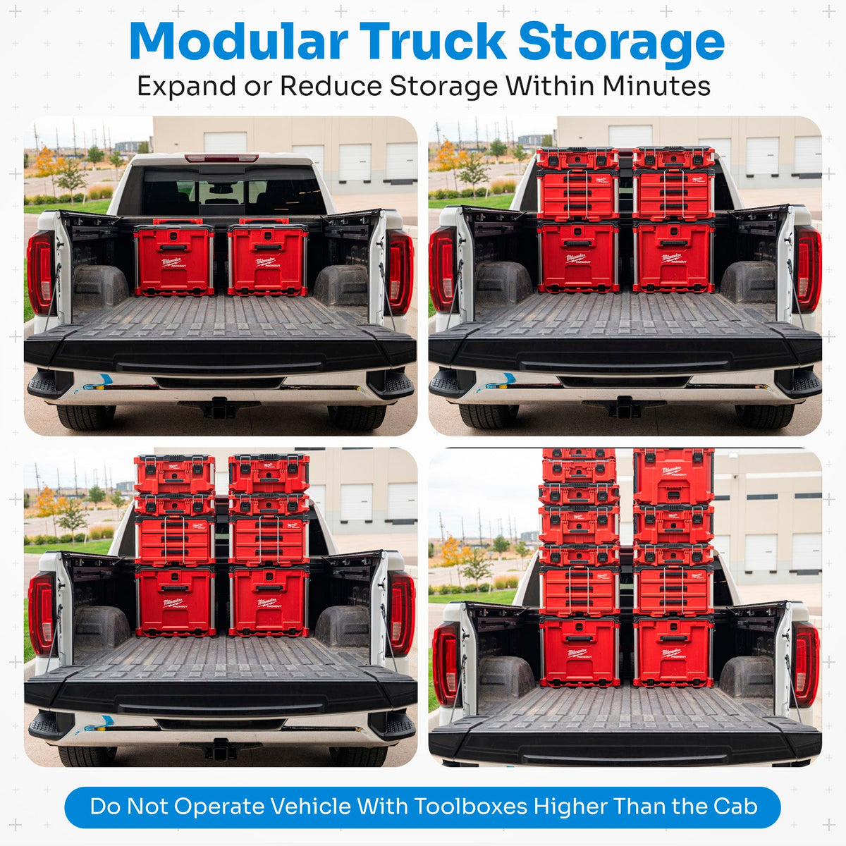 Integral Truck Stack Lock Bulkhead Bundle for the 2017+ Ford Super Duty