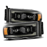 AlphaRex LUXX-Series LED Projector Headlights for Ram 1500 / Ram 2500/3500 - Alpha-Black