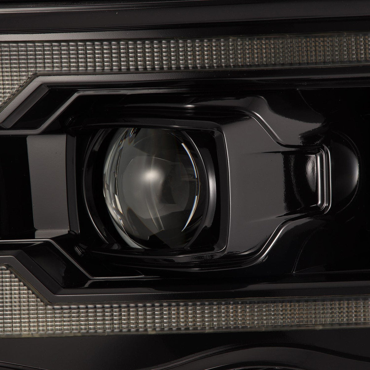AlphaRex LUXX-Series LED Projector Headlights for Ram 1500 / Ram 2500/3500 - Alpha-Black