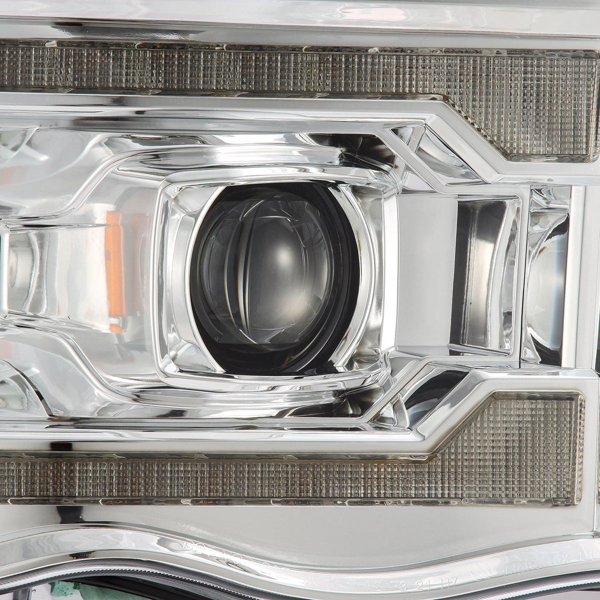 AlphaRex LUXX-Series LED Projector Headlights for Ram 1500 / Ram 2500/3500 - Chrome