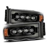 AlphaRex NOVA-Series LED Projector Headlights for Ram 1500 / Ram 2500/3500 - Alpha-Black