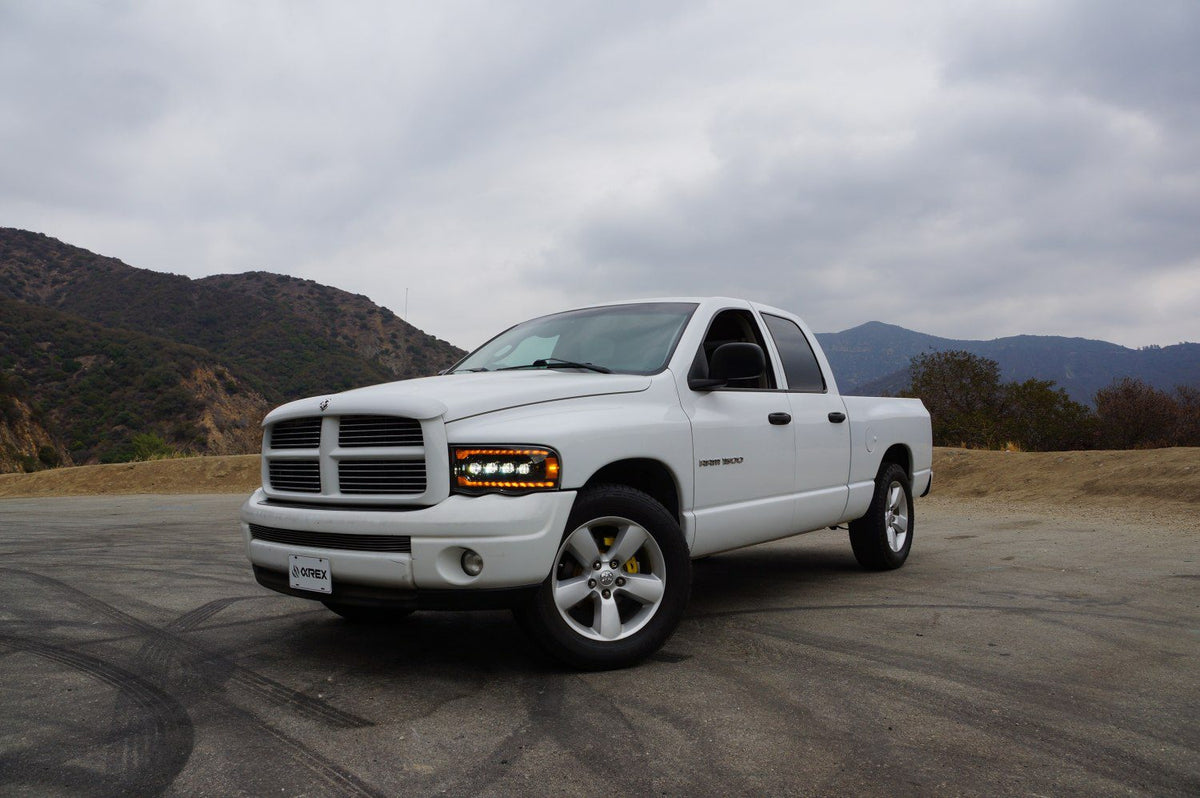 AlphaRex NOVA-Series LED Projector Headlights for Ram 1500 / Ram 2500/3500 - Chrome