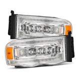 AlphaRex NOVA-Series LED Projector Headlights for Ram 1500 / Ram 2500/3500 - Chrome