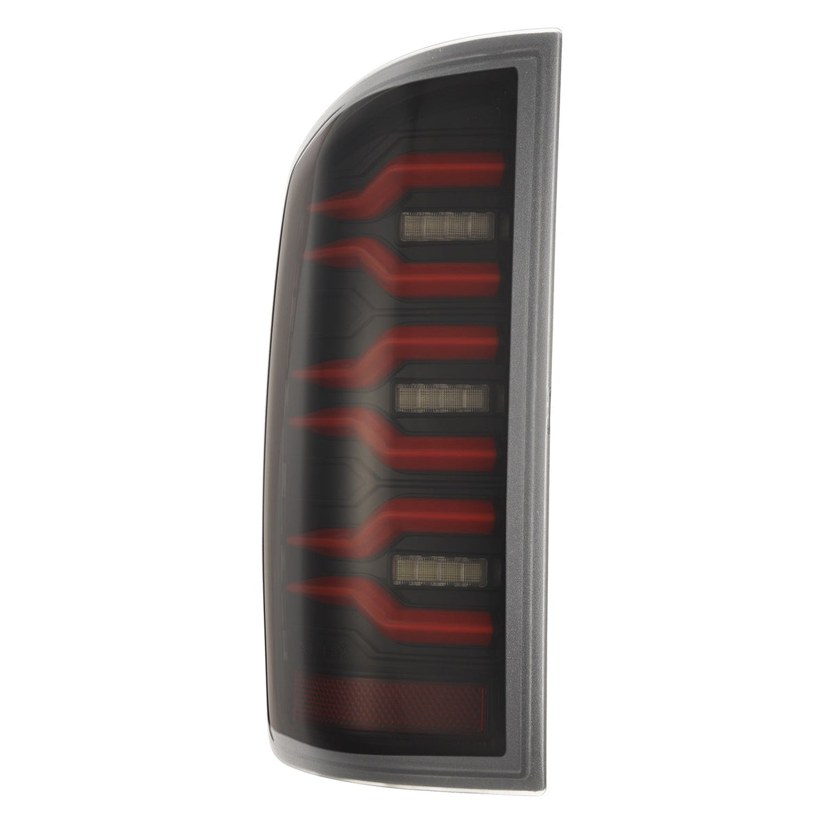 AlphaRex LUXX-Series LED Tail Lights for Ram 1500 / Ram 2500/3500 - Black Red