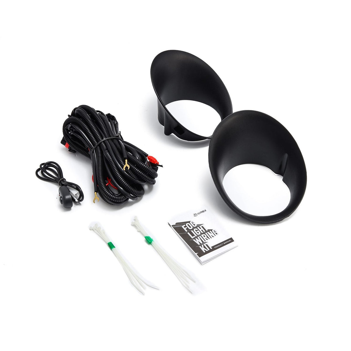 AlphaRex DoubleTap Dual-Color LED Projector Fog Lights for Ram 1500 (2002-2008) / Ram 2500/3500 (2003-2009)