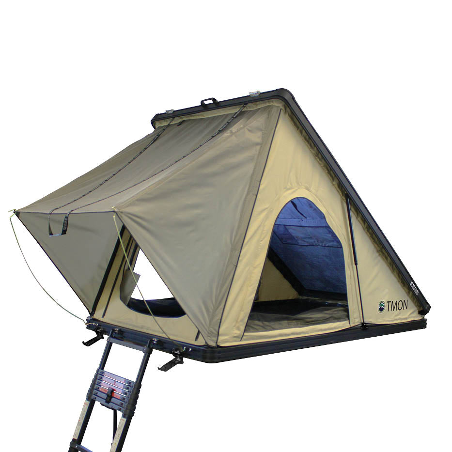Overland Vehicle Systems LD TMON 2 person clamshell aluminum roof top tent