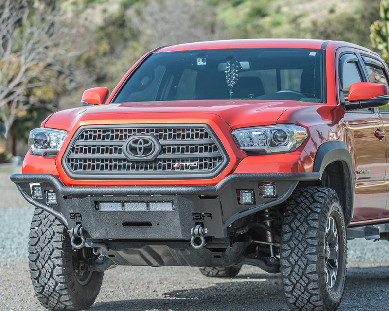 Body Armor 4x4 Desert Series Front Winch Bumper, fits Toyota Tacoma