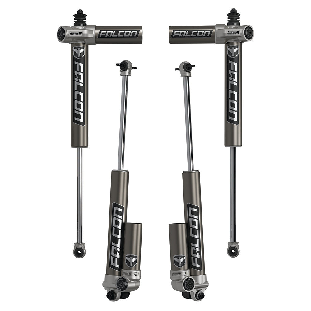 JK 4dr: Falcon Series 3.1 Piggyback Shock Kit (5-6" Lift)