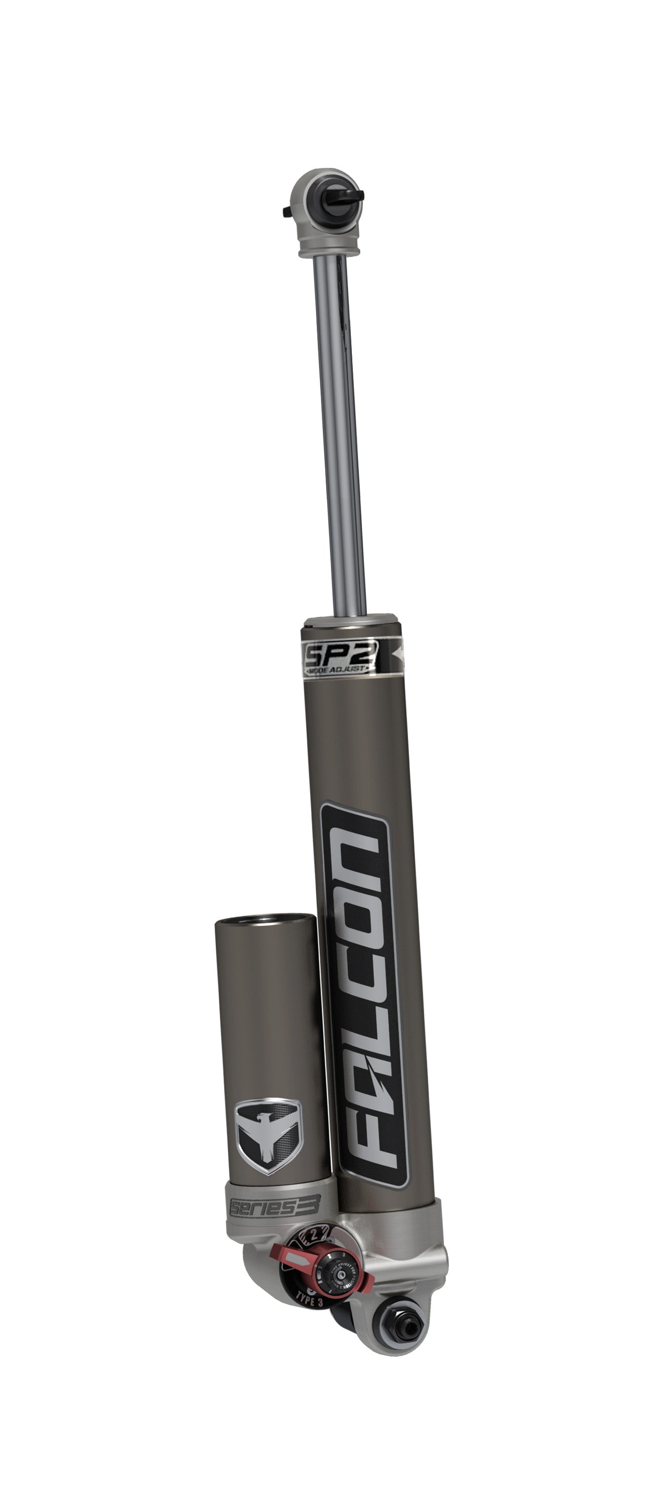 JK 4dr: Falcon 3.3 SP2 Piggyback Rear Right Shock (5-6" Lift)