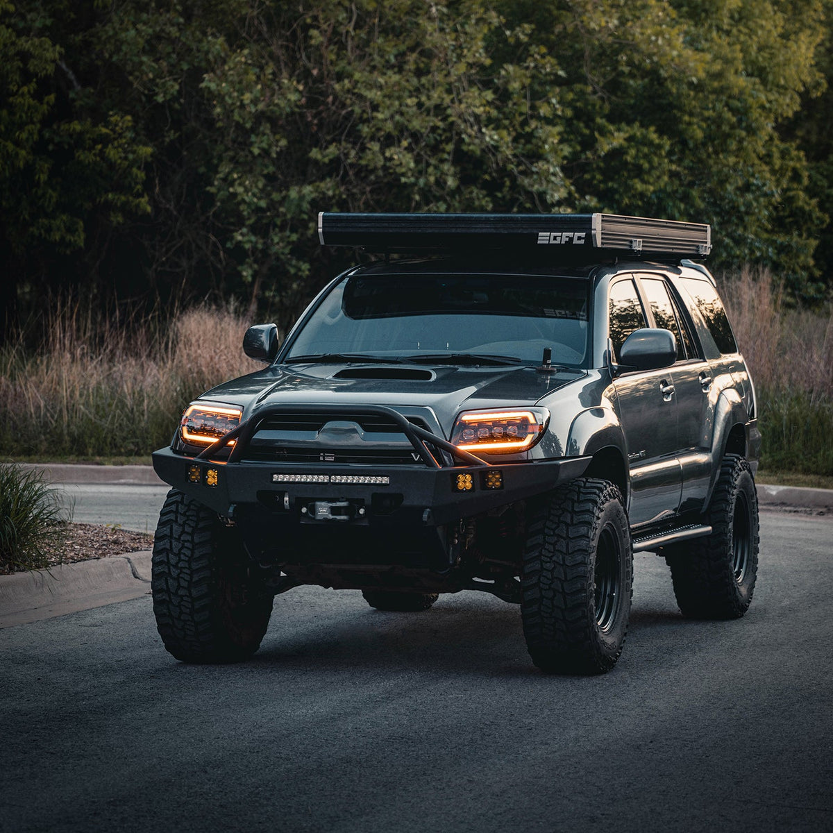 AlphaRex NOVA-Series LED Projector Headlights for Toyota 4Runner - Alpha-Black