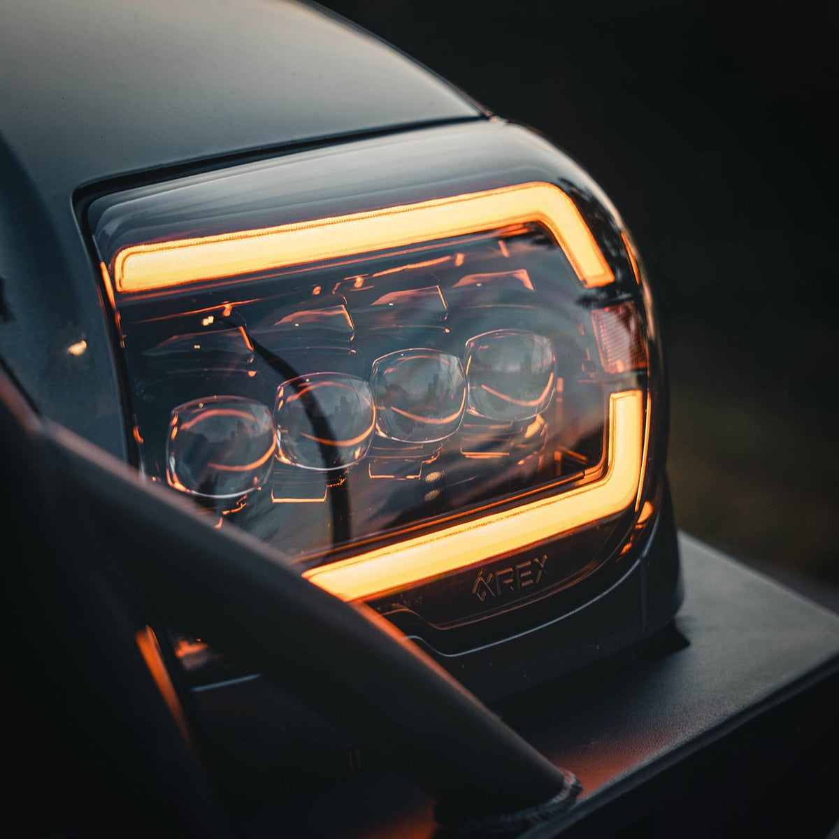 AlphaRex NOVA-Series LED Projector Headlights for Toyota 4Runner - Alpha-Black
