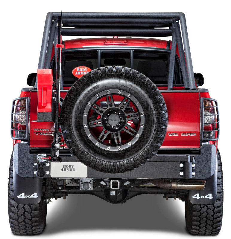 Body Armor 4x4 Pro Series Rear Bumper, fits Toyota Tacoma