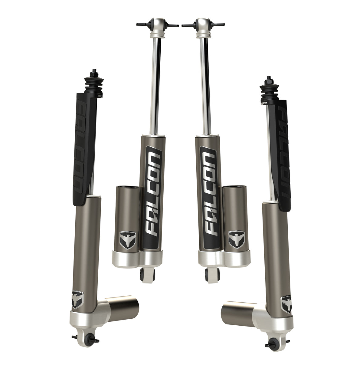 Falcon Series 3.0 piggyback shock kit for Jeep Wrangler TJ with 3 to 4 inch lift