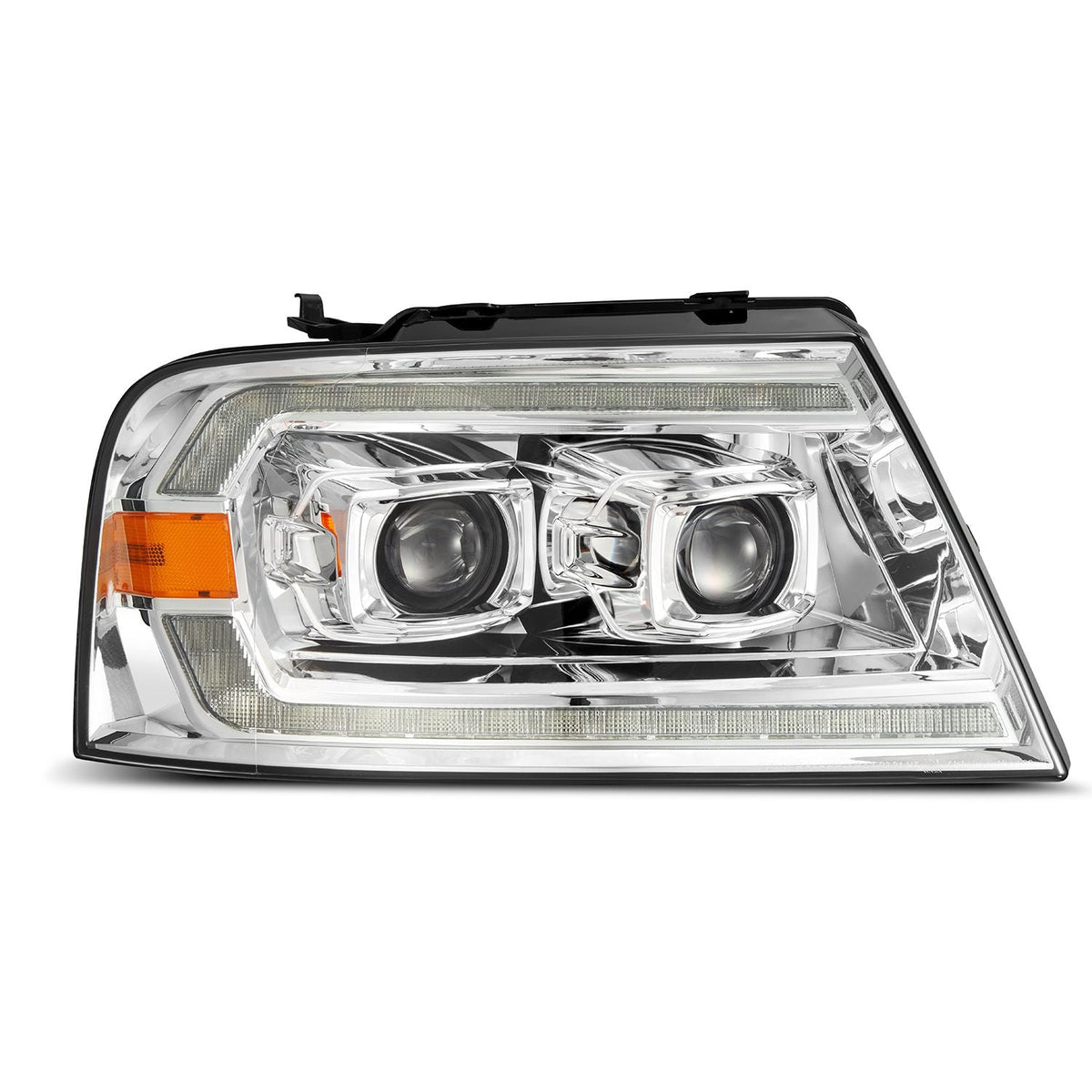 AlphaRex LUXX-Series LED Projector Headlights for Ford F-150 - Chrome