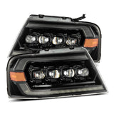 AlphaRex NOVA-Series LED Projector Headlights for Ford F-150 - Alpha-Black