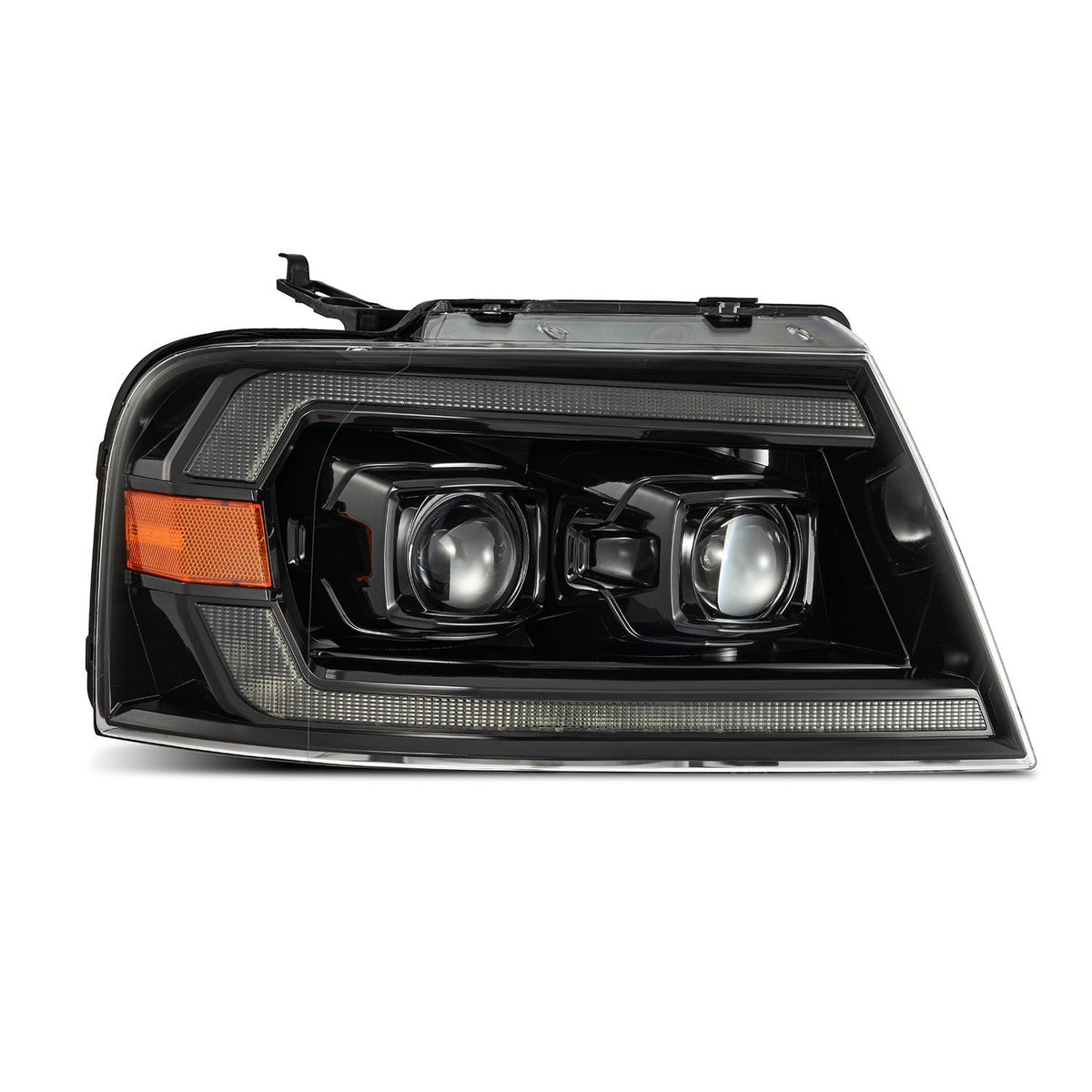 AlphaRex PRO-Series Halogen Projector Headlights for Ford F-150 - Alpha-Black