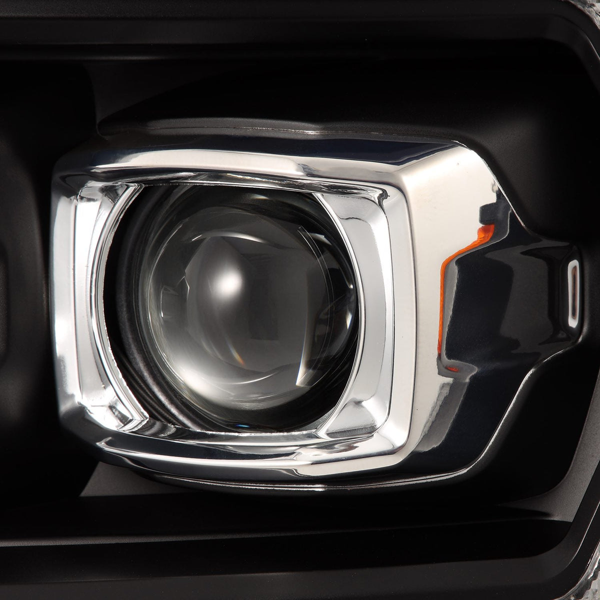 AlphaRex PRO-Series Halogen Projector Headlights for Ford F-150 - Black