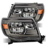 AlphaRex LUXX-Series LED Crystal Headlights for Toyota Tacoma - Alpha-Black