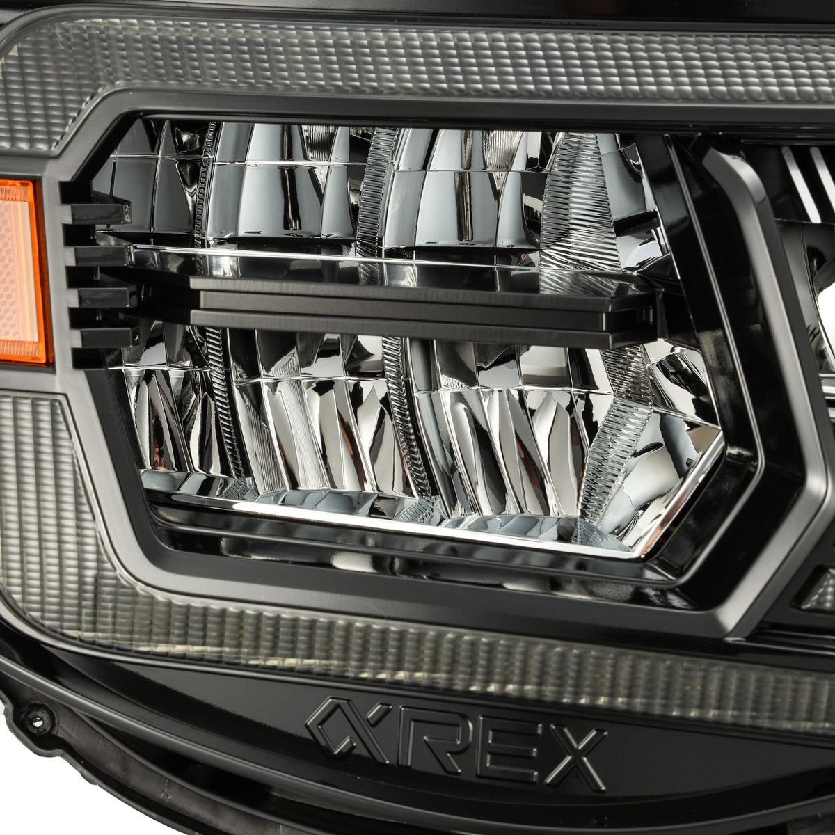 AlphaRex LUXX-Series LED Crystal Headlights for Toyota Tacoma - Alpha-Black