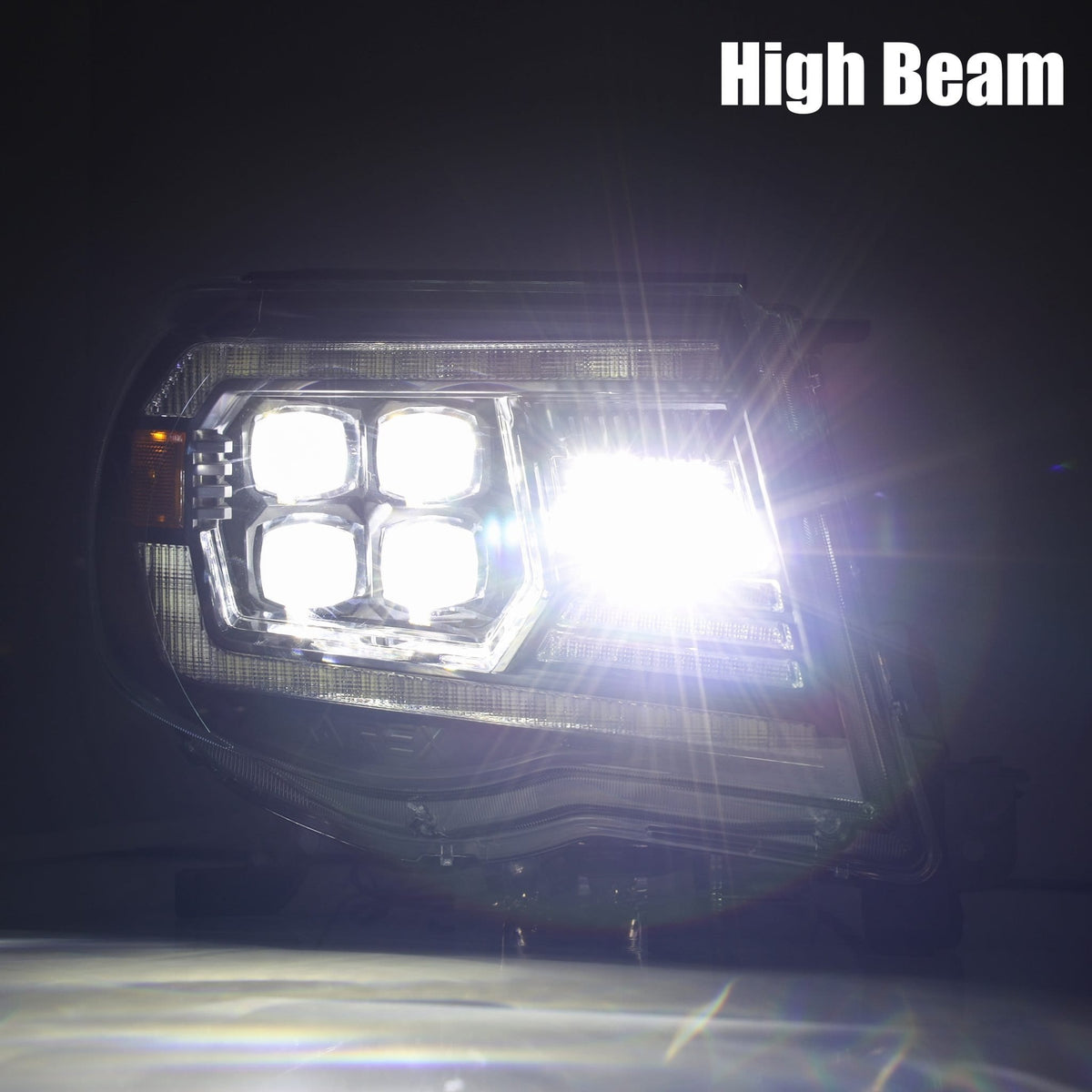 AlphaRex NOVA-Series LED Projector Headlights for Toyota Tacoma - Alpha-Black