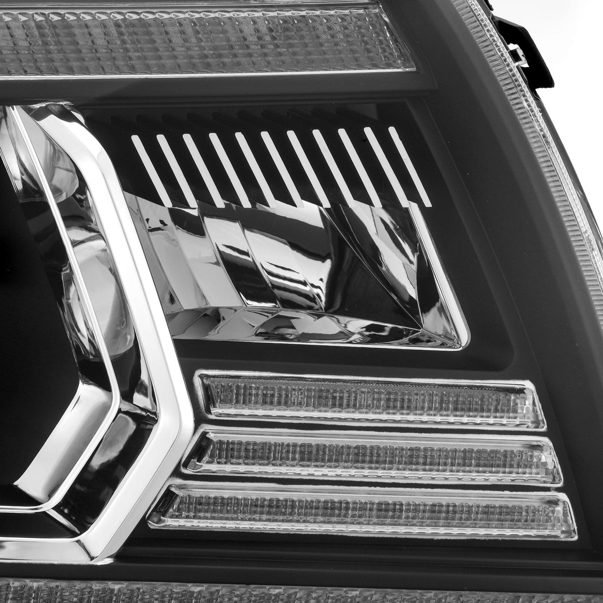 AlphaRex NOVA-Series LED Projector Headlights for Toyota Tacoma - Black