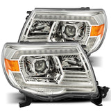 AlphaRex PRO-Series Halogen Projector Headlights for Toyota Tacoma - Chrome