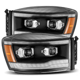 AlphaRex LUXX-Series LED Projector Headlights for Ram 1500 / Ram 2500/3500 - Black