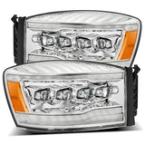 AlphaRex NOVA-Series LED Projector Headlights for Ram 1500 / Ram 2500/3500 - Chrome