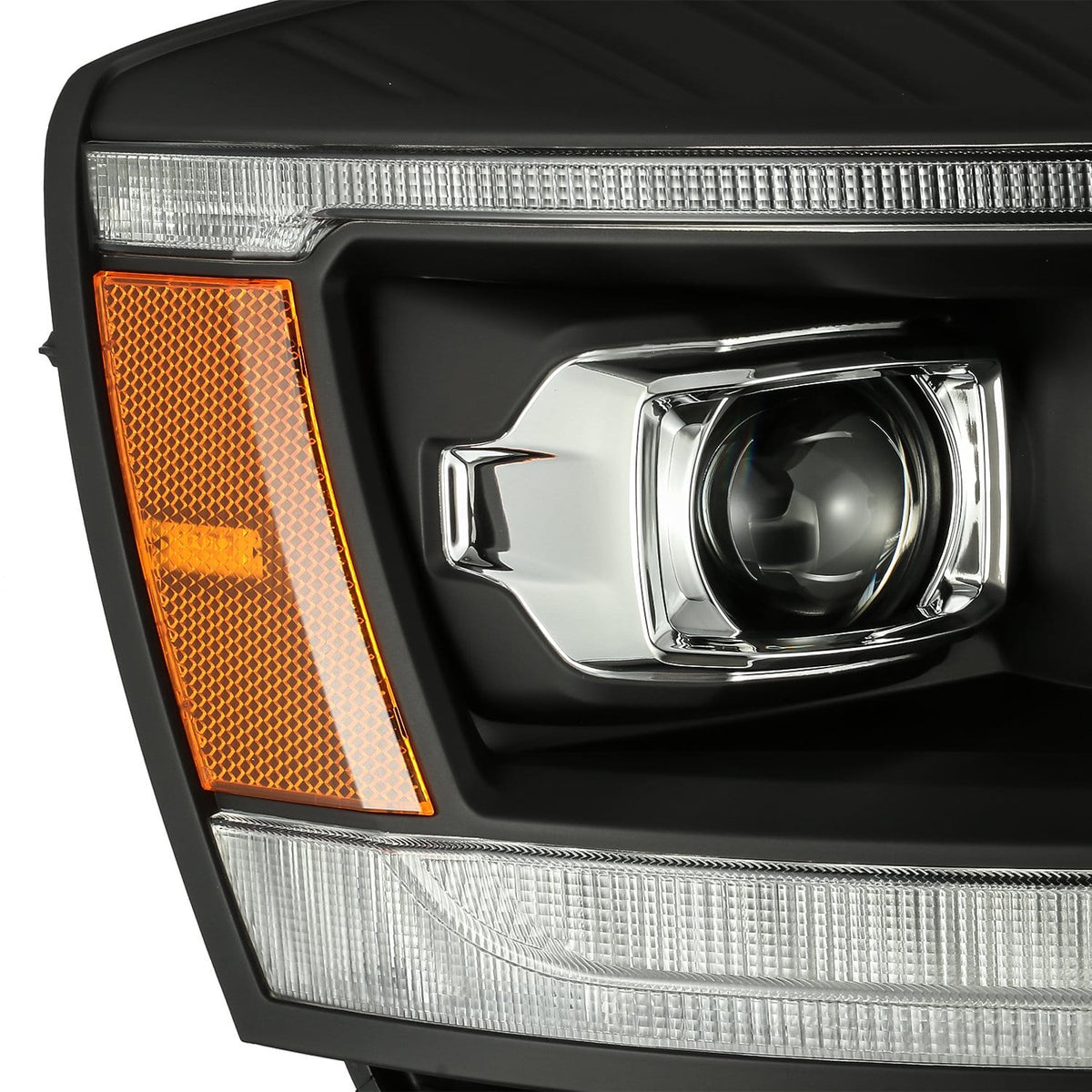 AlphaRex PRO-Series Halogen Projector Headlights for Ram 1500 / Ram 2500/3500 - Black