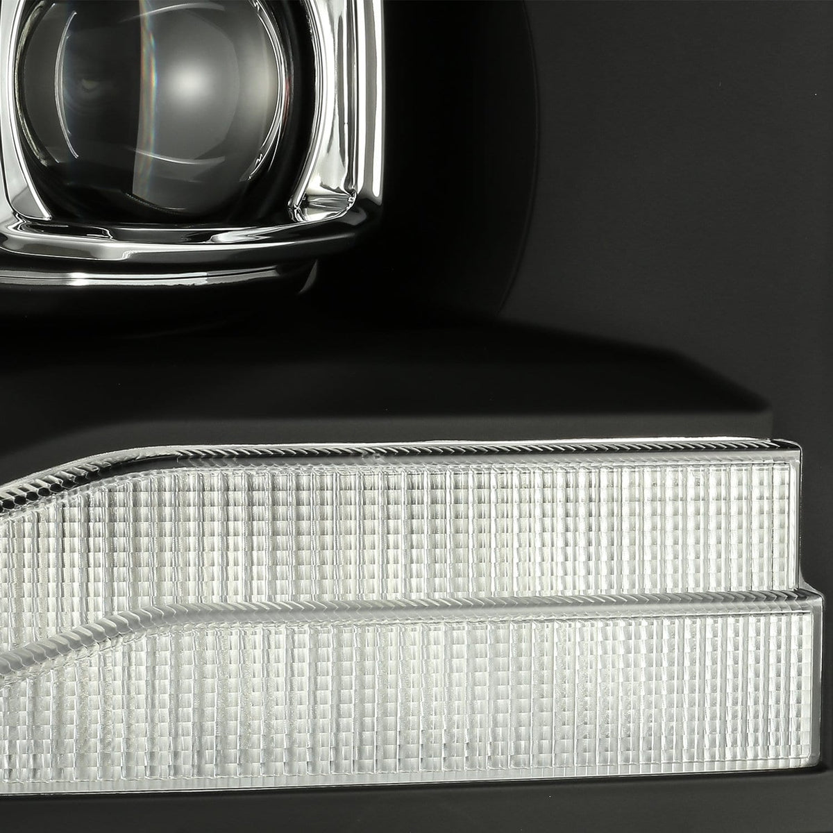 AlphaRex PRO-Series Halogen Projector Headlights for Ram 1500 / Ram 2500/3500 - Black