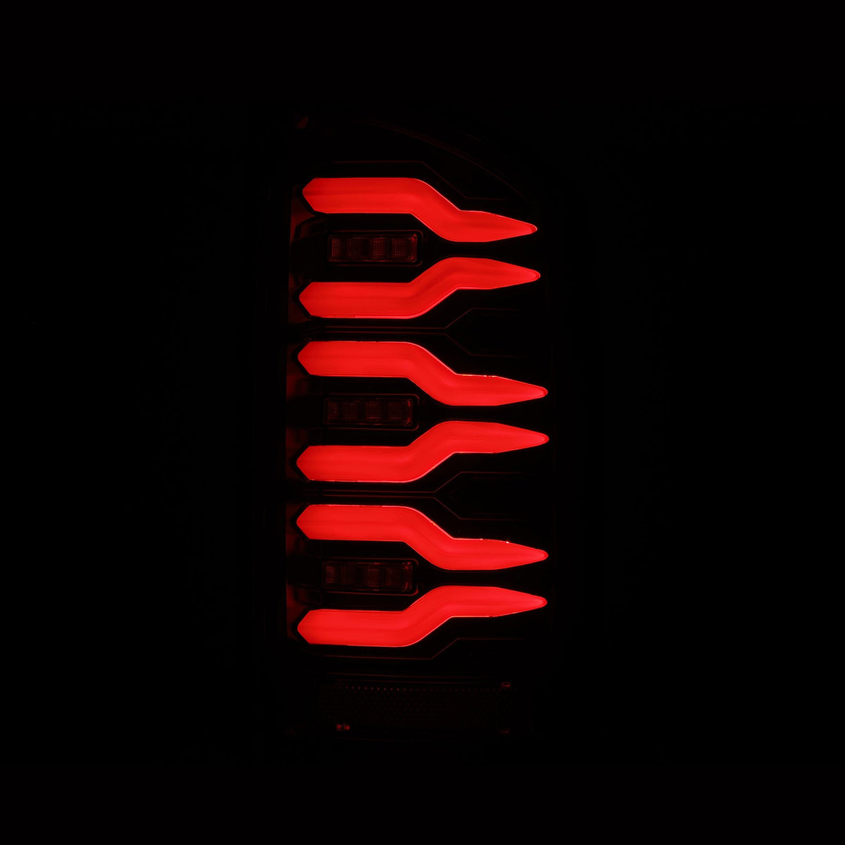 AlphaRex LUXX-Series LED Tail Lights for Ram 1500 / Ram 2500/3500 - Alpha-Black