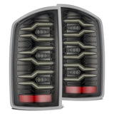 AlphaRex LUXX-Series LED Tail Lights for Ram 1500 / Ram 2500/3500 - Alpha-Black
