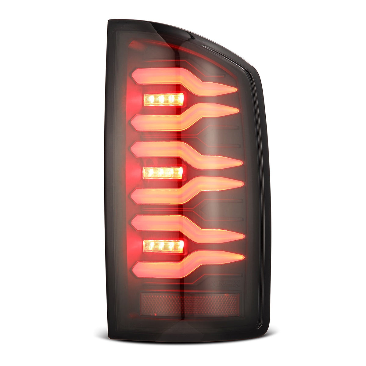 AlphaRex LUXX-Series LED Tail Lights for Ram 1500 / Ram 2500/3500 - Black Smoke