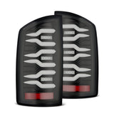 AlphaRex LUXX-Series LED Tail Lights for Ram 1500 / Ram 2500/3500 - Black Smoke