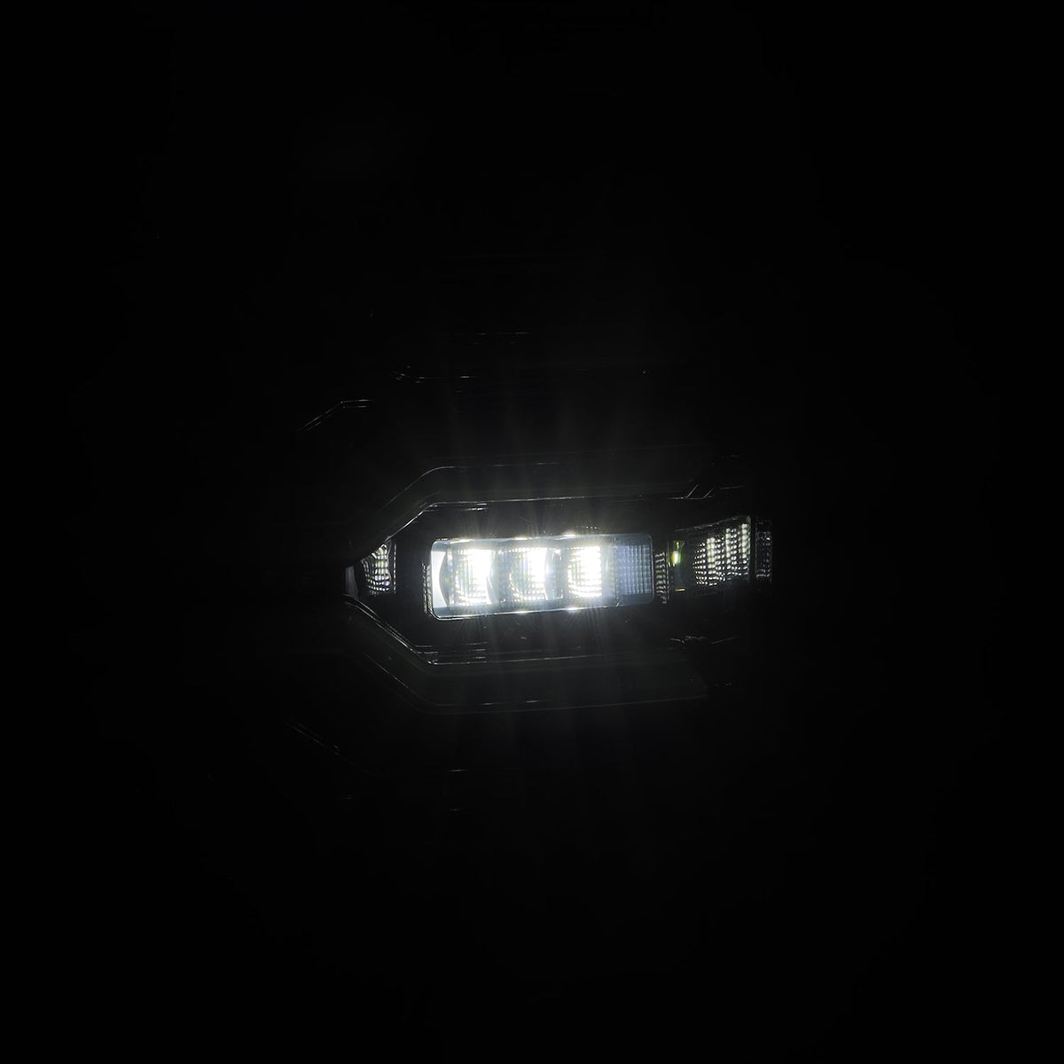 AlphaRex LUXX-Series LED Tail Lights for GMC Sierra 1500 / GMC Sierra HD 2500/3500 - Alpha-Black