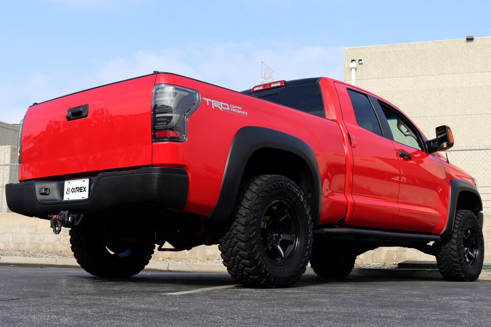 AlphaRex LUXX-Series LED Tail Lights for Toyota Tundra - Alpha-Black